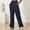 A01_Navy, variant on Womens Thermal Athletic Joggers Pants Baggy Stretchy Wide Leg Sweatpants Solid Basic Comfort Casual Long Trousers Spring Fall Outfits Winter Athletic Joggers Trousers with Pockets