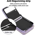 thumbnail image 4 of MYKOMI for Samsung Galaxy Z Flip 4 Case with Card Holder and Adjustable Strap, Stylish and Versatile Accessory, Heavy Duty Shockproof Case for Galaxy Z Flip 4, 4 of 6