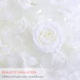 thumbnail image 4 of 6 piezas de flores artificiales para decoración de pared, simulación de flores artificiales para boda, fondo de boda, panel floral de pared DIY., 4 of 5