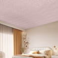 thumbnail image 5 of Self-Adhesive Waterproof Ceiling Wallpaper, Solid Color Ceiling Wallpaper, Soundproof 3mm Thick Wall Paper for Bathroom Kitchen Living Room, Easy Peel and Stick Installation,Pink, 5 of 6