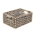 thumbnail image 4 of Villacera Rectangle Hand Weaved Wicker Baskets Set of 2, 4 of 6