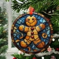 thumbnail image 2 of Gingerbread Man 1 Ceramic/Acrylic Christmas Ornament, Warm Fall Feast Moment, Special Mother Celebration, Romantic Couple Moment, Commemorative 2025 Legacy Design, 2 of 5