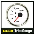 thumbnail image 2 of Car Boat Trim Gauge UP-DN For Inboard Outboard Engine 0-190ohm 167-10ohm With Red Backlight 12V 24V ,Wide Applicability, 2 of 7