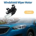 thumbnail image 2 of Motor de limpiaparabrisas Unique Bargains para Ford Fiesta 5 V JH JD Hatchback Van Fusion Estate JU 3 Pin No.1141045/1422314/2S61A17K441AB Reemplazo de motor de limpiaparabrisas delantero 1 pieza, 2 of 7