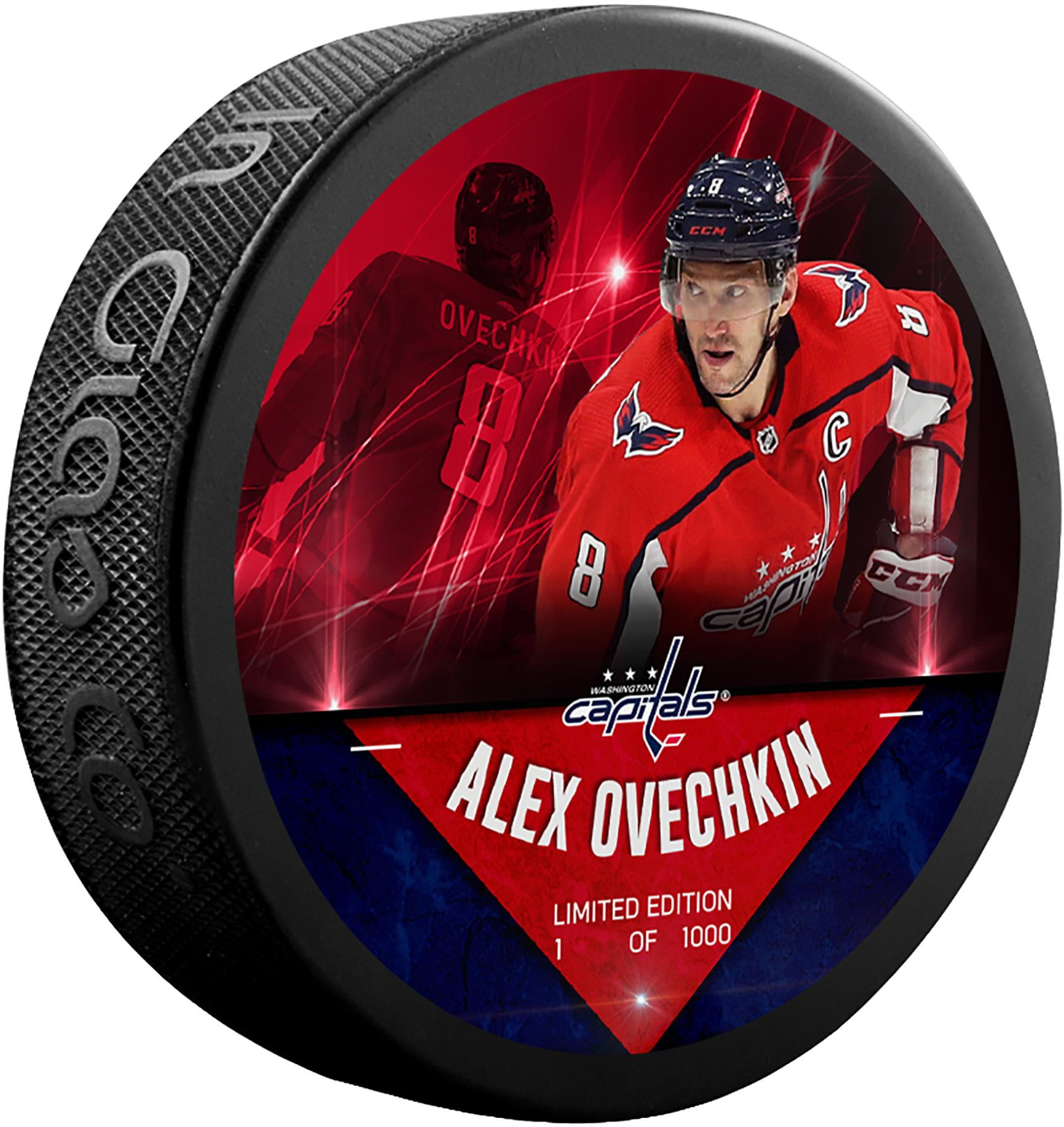 Alex Ovechkin Washington Capitals Unsigned Fanatics Exclusive Player Hockey Puck - Limited Edition of 1000 - Fanatics Authentic Certified