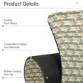 thumbnail image 4 of Yayeee Faucet Mat for Kitchen Sink 14.7" Diatomite Long Splash Guard Pad, Olive Green Flowers, 4 of 7