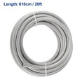 thumbnail image 5 of AN4 1/4" 20ft CPE Fuel Line Hose Stainless Steel Car Engines Braided Tube, 5 of 7