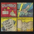 thumbnail image 2 of Girl's Dumbo Comic Panels  Graphic Tee Black Medium, 2 of 4