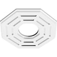 thumbnail image 2 of 14"OD x 5"ID x 5 1/2"C x 1"P Westin Architectural Grade PVC Contemporary Ceiling Medallion, 2 of 11