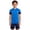 Blue, variant on Teen Boys Quic1 Dry Gymnastics Outfit Kids Summer Athletic Set Youth Short Sets Short Sleeve Soccer Jerse1 and Soccer Shorts