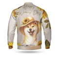 thumbnail image 2 of Happy Women's Day Shiba Inu Sunflower Vintage Proud Mom All Over Print 3D Baseball Jacket Shibas Dog Lovers Gifts Idea Bomber Jacket Softball - 02030, 2 of 6