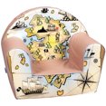 thumbnail image 1 of Delsit Kids Couch for Toddlers - Comfy Armchair for Children, Lightweight Foam Sofa and Reading Chair with Removable Cover, Made in Europe, 1 of 4