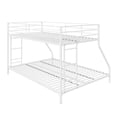 thumbnail image 2 of Mainstays Small Space Junior Twin over Full Bunk Bed, 2 of 8
