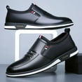 thumbnail image 2 of Zapatos de cuero para hombre, zapatos casuales de negocios, zapatos de moda Four Seasons, zapatos Bean a pedal, 2 of 5