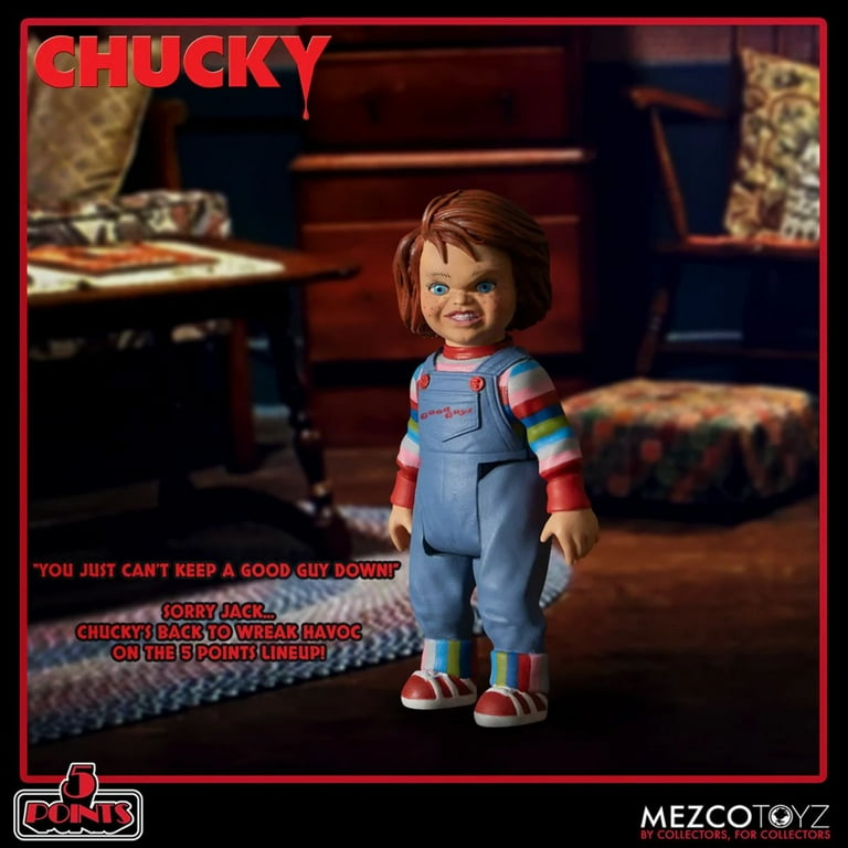 CHUCKY DELUXE EDITION フィギュア Mezco Toyz Child's Play Chucky Deluxe Action Figure Set