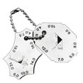 thumbnail image 1 of Steel Pocket Welding Gauge Weld Seam Testing Inspection Ruler Welding Tool Gift, 1 of 4