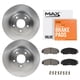 thumbnail image 1 of Kit de frenos Max Advanced Brakes traseros cerámicos para BMW 323i 328i, 1 of 9