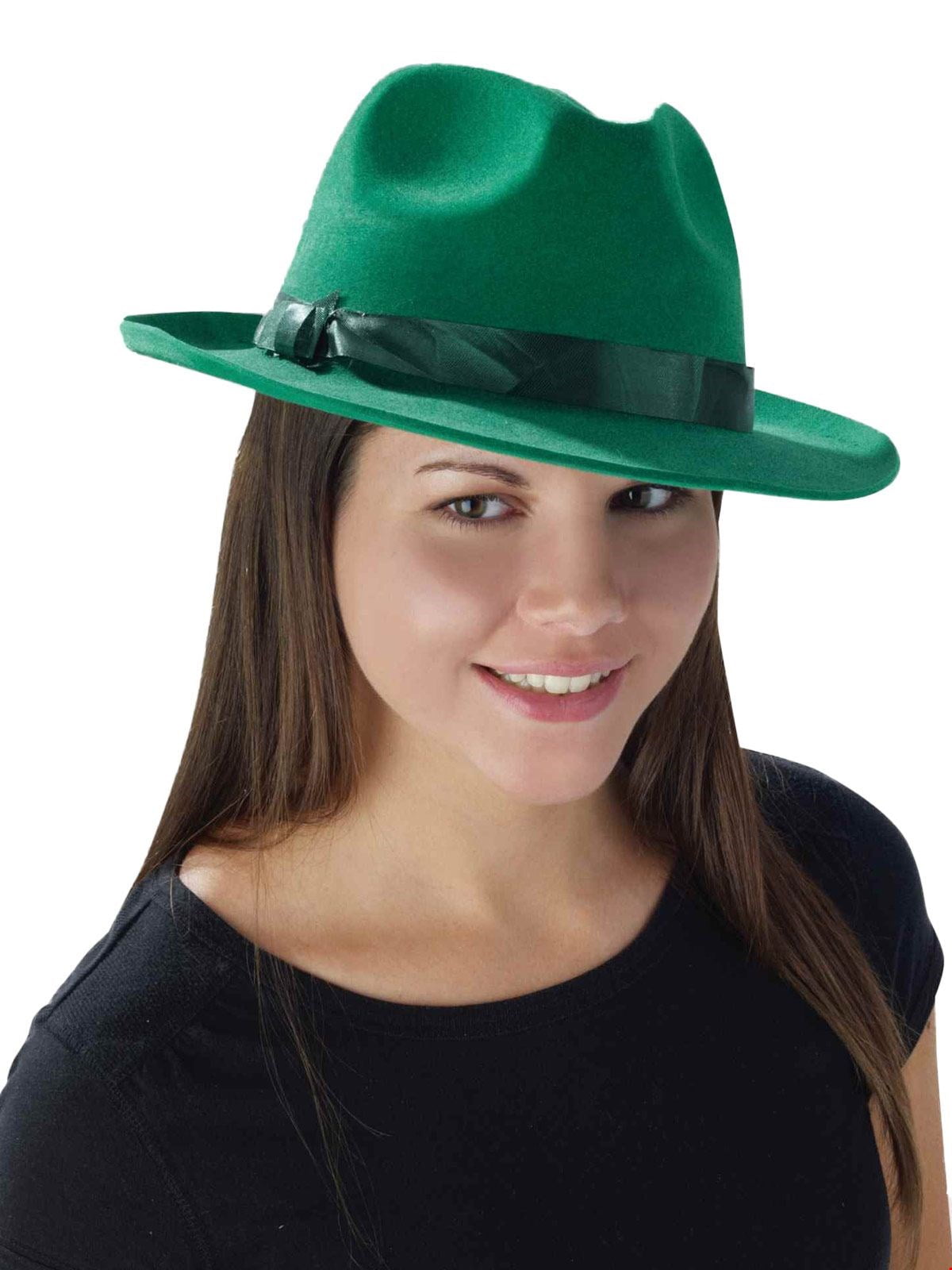 Green Fedora Halloween Costume Accessory