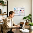 thumbnail image 6 of Tacwily Magnetic Dry Erase Whiteboard 16x12 inch with Aluminum Frame, 1 Pack, 6 of 7