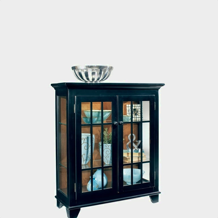 Shelia lighted curio cabinet discount