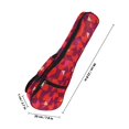 thumbnail image 2 of FOMIYES Bolsa Para Ukulele Roja Impermeable Con Material Resistente Para Protección Y Transporte Práctico, 2 of 8