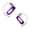 Purple, variant on Wireless Bluetooth Open Ear Headphones Air Conduction Earbuds That Don't go in Your Ear with Over-Ear Hooks Running Headphones Over Open Ear Earbuds