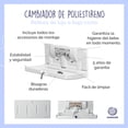 thumbnail image 2 of Cambiador De Pañales Bebe Plegable Y Rigido Para Pared Avancom Cambiador Horizontal, 2 of 7