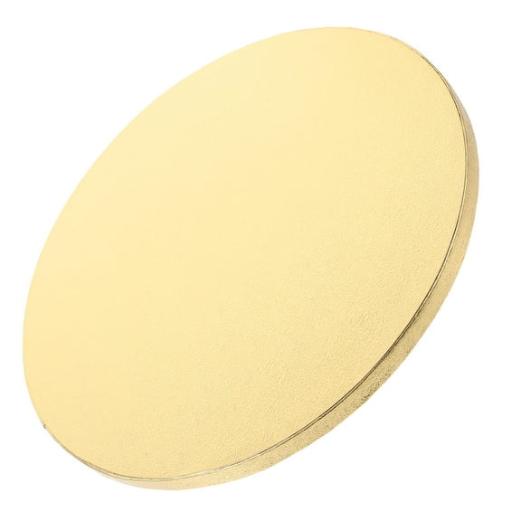 UPOUART  Cake Bottom Board Golden Round Paper Cake Decorating Supplies 1Pack