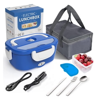 Elektrische lunchbox 1,5L, 60W voedselbox Warme lunch, 12V/24V/220V