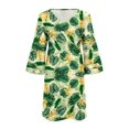 thumbnail image 4 of WILLBEST Vestidos Casuales Para Mujer 1 Vestidos Casuales Para Mujer Cómodo Cuello En V Diseño Suelto Ideal Para Vacaciones En Casa Versátil Primavera Verano Otoño, 4 of 4
