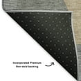 thumbnail image 5 of Addison Rugs Mayfield Premium Machine Washable Transitional Abstract Gray Rectangle Rug, 9' x 12', 5 of 7