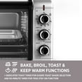 BLACK+DECKER 6Slice Convection Countertop Toaster Oven, Stainless
