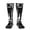 2 Black-2, variant on Women's Knee High Socks America Thin Blue Line Flag Police Outdoor Casual Tube Socks