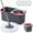 Detachable four-head mop bucket set, variant on Set of Mop And Bucket, Featuring a 360° Mop And Bucket System, Complete with 4 Microfiber Mop Replacement Heads And a 61-Inch Extendable Rod, Ideal for Cleaning for home Floors, Boats, And More