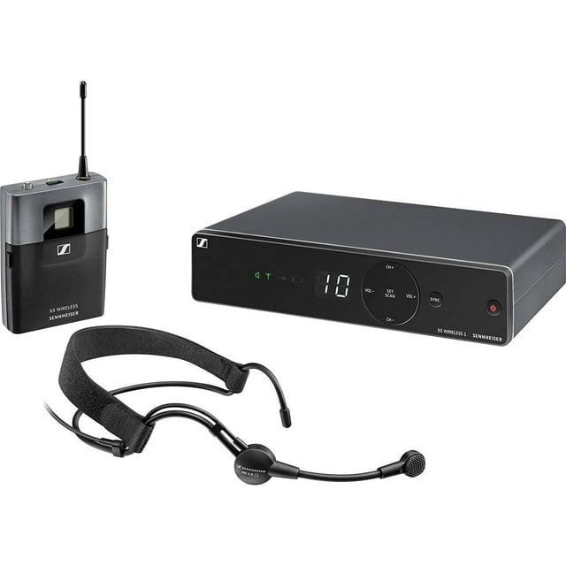 Sennheiser XSW 1-ME3-A Juego de micrófonos inalámbricos, rango A 548-572 MHz, negro