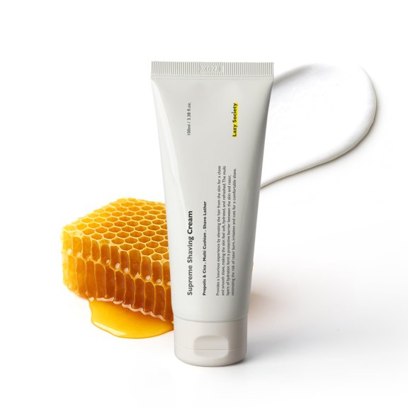 Crema de afeitar Lazy Society 100 ml para piel sensible