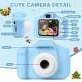 thumbnail image 3 of PayUSD Kids Camera for Girls Boys 32GB 1080HD Selfie Digital Cameras Video Toddler Toys Christmas Birthday Gift Age 3-10, Blue, 3 of 9