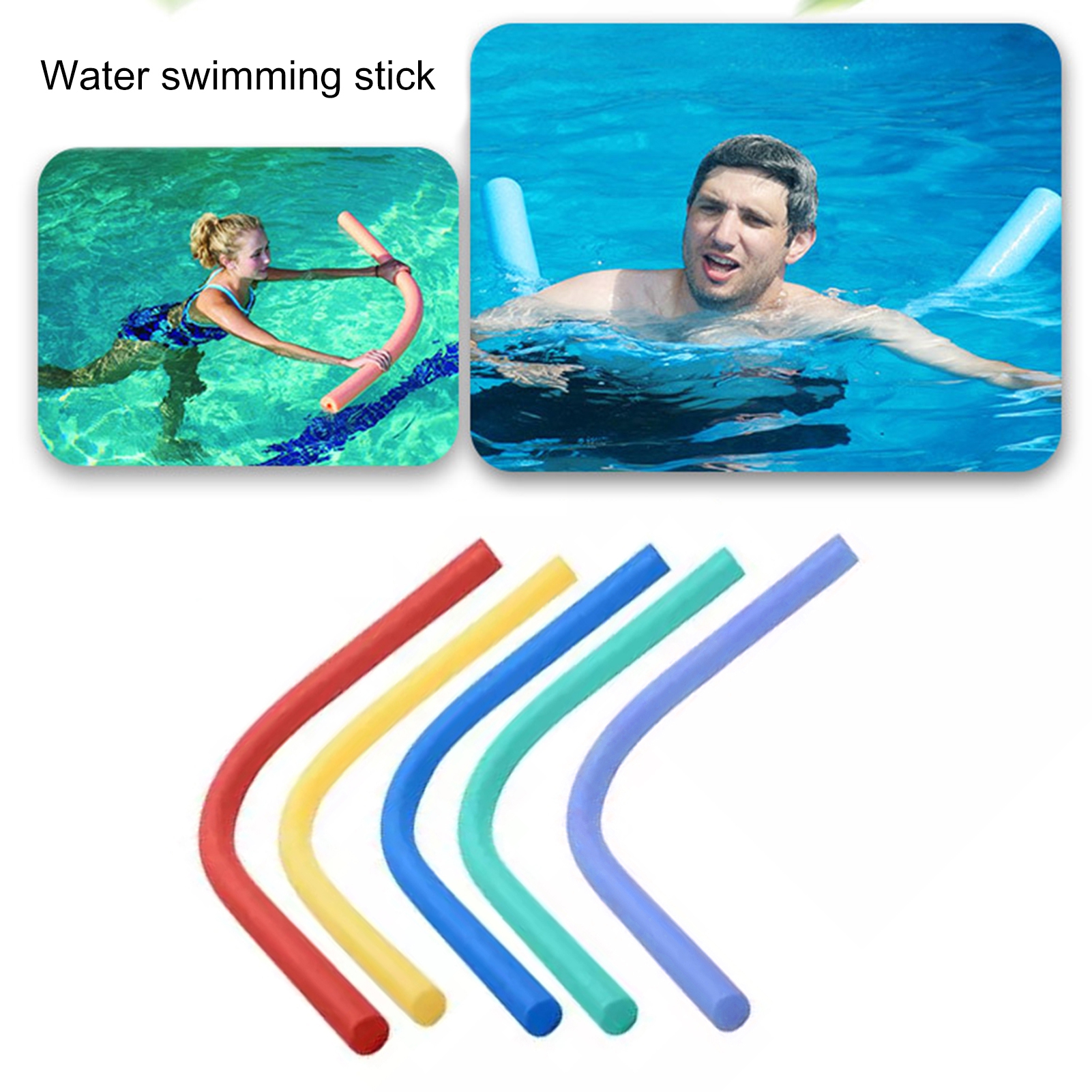Hesroicy Floating Pool Noodles Foam Tube Swimming Thick Noodles For