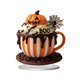 thumbnail image 2 of Banderas de Mesa para Halloween y Navidad, Adornos Decorativos de Acrílico 2D Planos para Mesa., 2 of 7