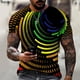 thumbnail image 2 of Camiseta de manga corta de verano para hombre de marca Tech Swirl Información digital Impresión 3D Camiseta de hombre Harajuku Moda Streetwear Tamaño 5XL Tan Jianjun unisex, 2 of 2
