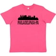 thumbnail image 3 of Inktastic Philadelphia Pennsylvania City Skyline Youth T-Shirt, 3 of 5
