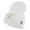 White, variant on Navy USN Veteran Symbol Embroidered Heavyweight Classic Knit YP Short Beanie - White OSFM