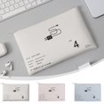 thumbnail image 1 of Bolsa organizadora de viaje | Estuche de almacenamiento digital portátil de mano para cables, auriculares, artículos de tocador | Material impermeable y resistente al desgaste | Compartimentos de, 1 of 7