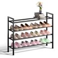 thumbnail image 1 of Zapatero Bumusty de 4 niveles ajustable de 46 a 84 cm de metal, 1 of 6