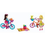 Polly Pocket Complete Bikes and Dolls Playset