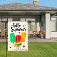 thumbnail image 3 of Hello Summer Popsicles Garden Flag For Home Outdoor Garden Yard Decor 12x18 Inch, 3 of 5