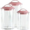 thumbnail image 4 of Reston Lloyd 6pc Acrylic Canister Set  Pink, 4 of 5