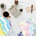 thumbnail image 2 of Decorative File Folders, 12 Pack, 6 Designs, Heavyweight, Letter Size (9.5" x 11.5") with 1/3 Cut Tab, Tie Dye Designs, Fashion Folders by Better Office Products, 2 of 5