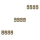 thumbnail image 1 of Yuarrent Paquete de 4 ruedas autoadhesivas para muebles de hogar, polea con cuentas de acero Type1 NO1 Yuarrent CBP321250, 1 of 6