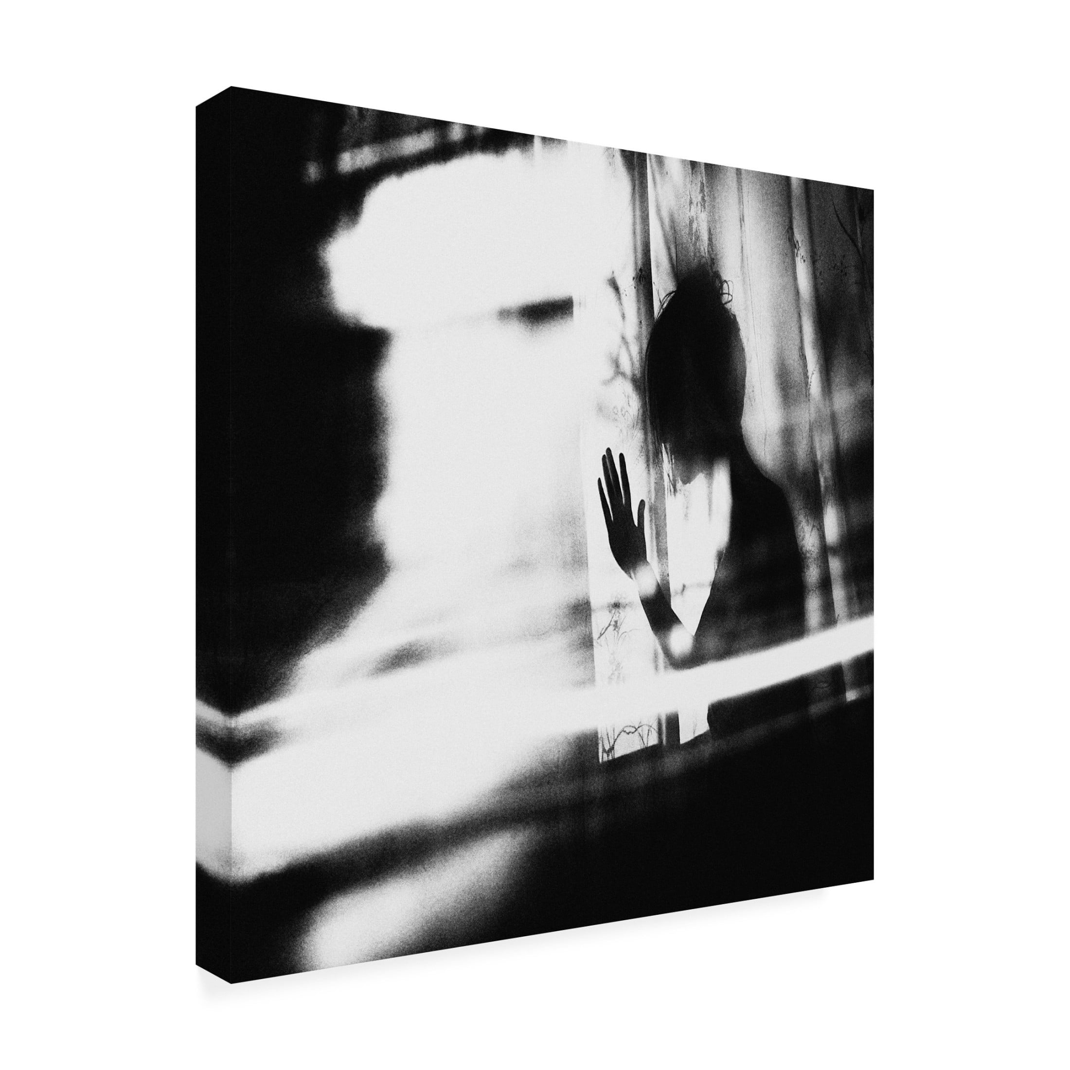 Canvas Wall Art - Inga Ivanova 'Outside' Wall Art for Living Room, Bedroom, or Office D?cor by Trademark Fine Art - 18 x 18 Inches